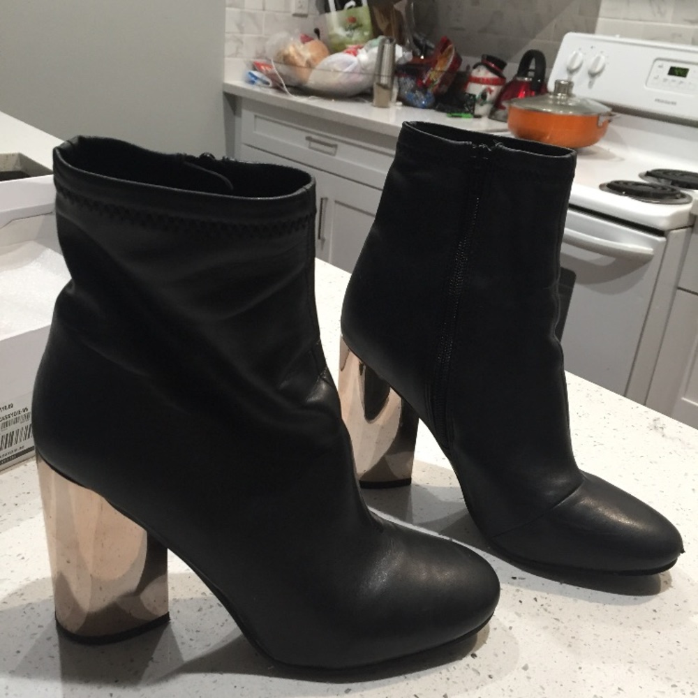 Black high heels
